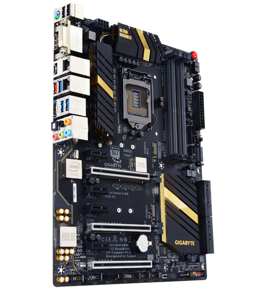 PCパーツ Intel i5-6600k + Gigabyte GA-Z170X-UD PCパーツ Intel i5-6600k + Gigabyte GA-Z170X-UD GA-Z170X-UD3
