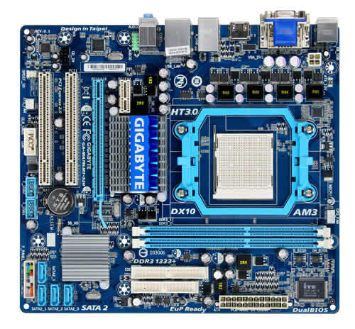 GA-MA78LMT-S2H (rev. 1.0) - Motherboard