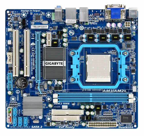 GA-MA74GM-S2 (rev. 4.1) - Mainboards