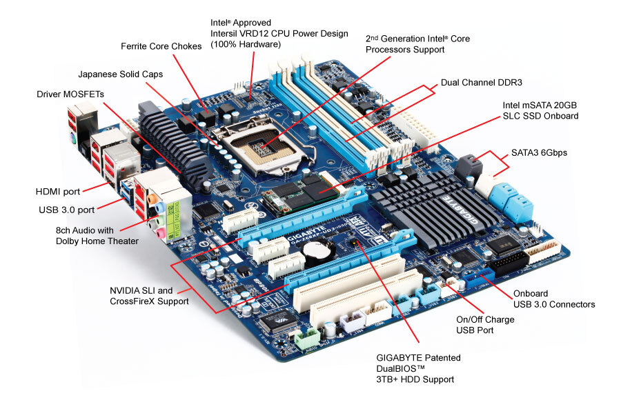 GA-Z68XP-UD3-iSSD (rev. 1.0) Gallery | Motherboard - GIGABYTE Global