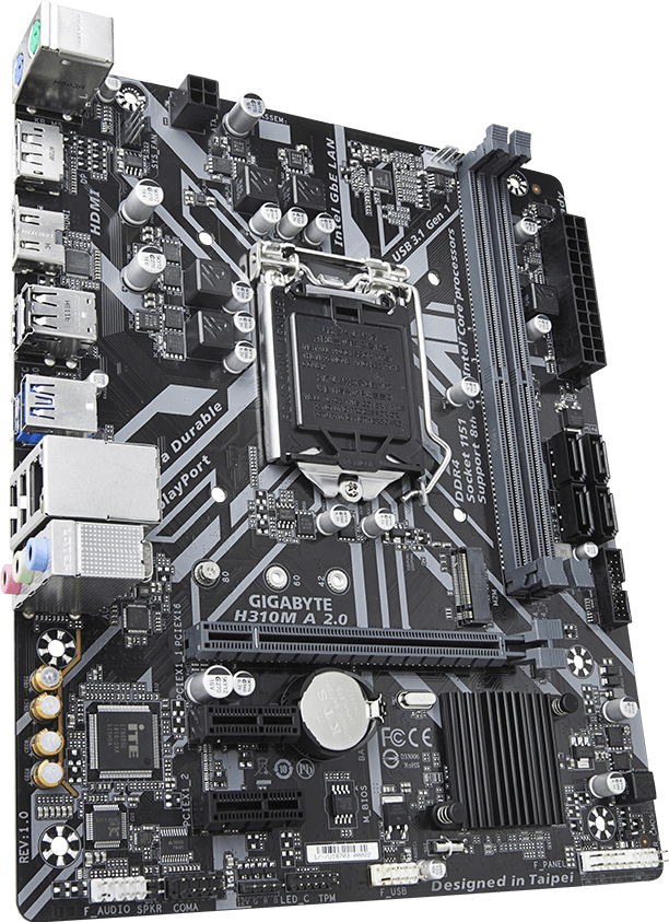 H310M A 2.0 (Rev. 1.0) Motherboard - GIGABYTE Global