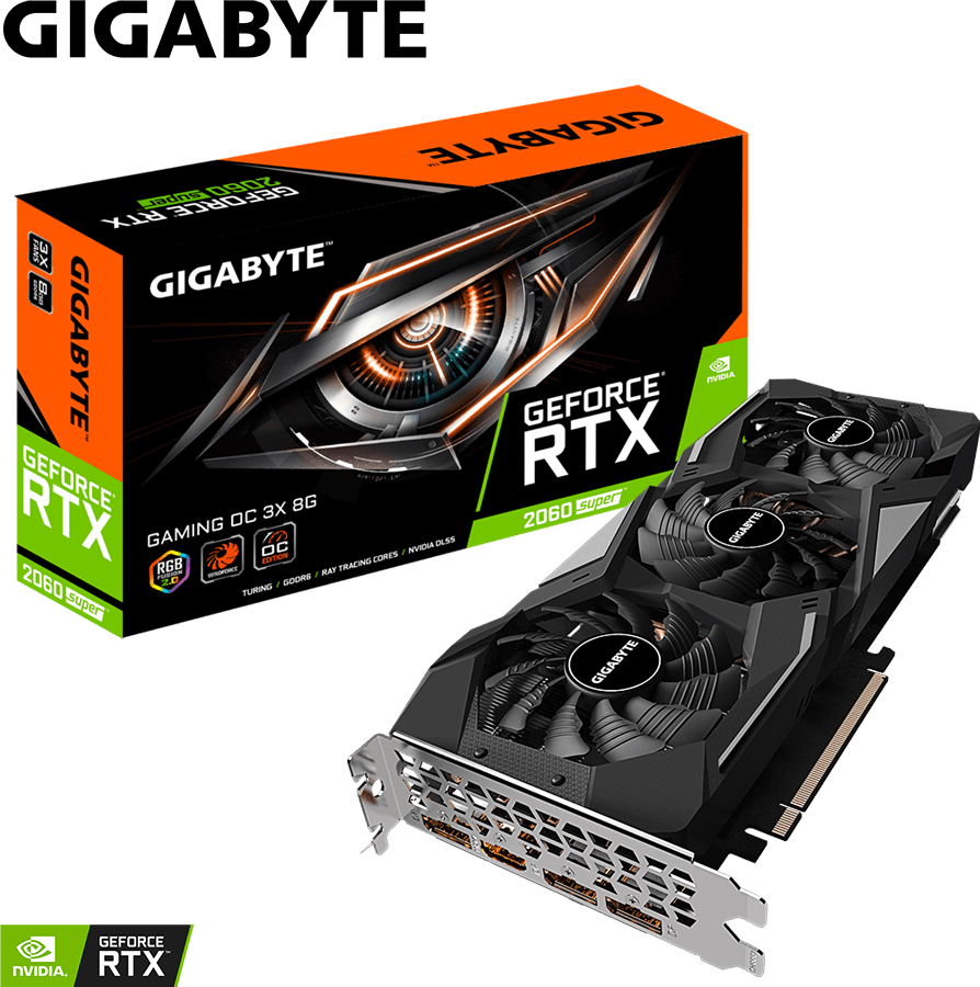 GeForce® RTX 2060 SUPER™ GAMING OC 3X 8G (Rev. 2.0) - GIGABYTE U.S.A.