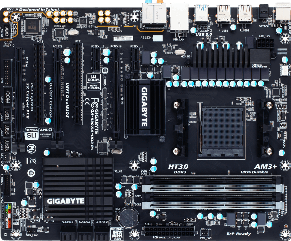 GA-990XA-UD3 R5 (Rev. 1.0) Motherboard - GIGABYTE Global