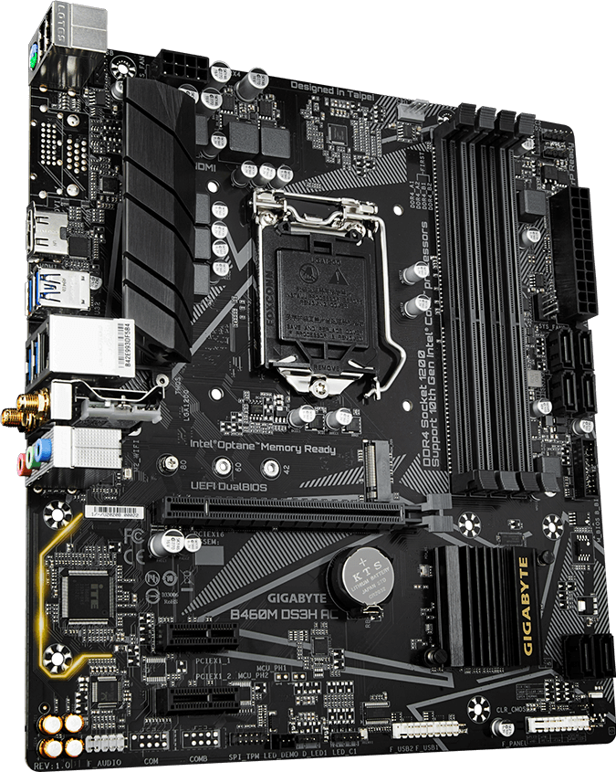 B460M DS3H AC (Rev. 1.x) Motherboard - GIGABYTE Global