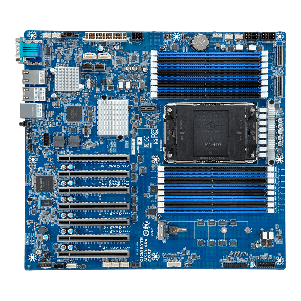 MS33-AR0 (rev. 1.x/3.x) | サーバーマザーボード - GIGABYTE Japan