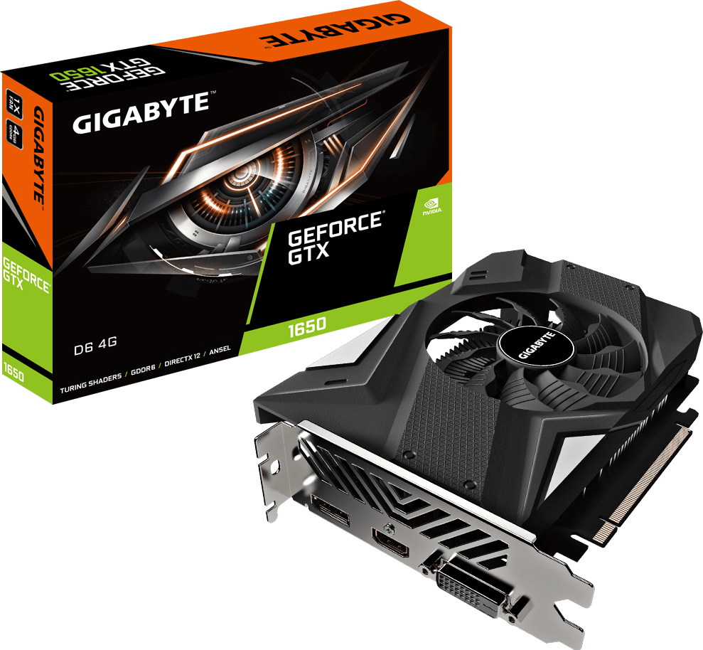 Graphics Card - GeForce® GTX 1650 D6 4G