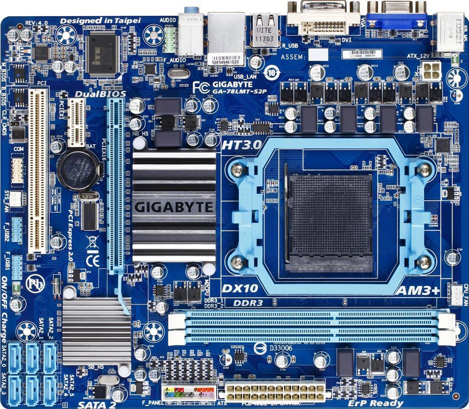 Motherboard - GA-78LMT-S2P
