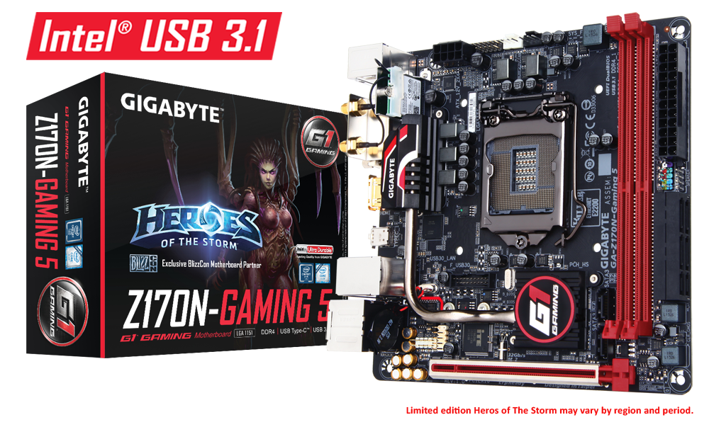 GA-Z170N-Gaming 5 (rev. 1.0) Overview | Motherboard - GIGABYTE Global