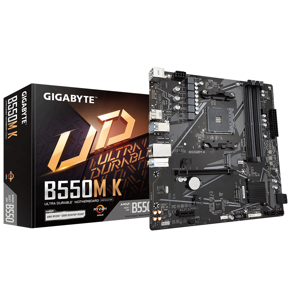 GIGABYTE B550 GAMING X V2, Socket AM4 carte mère Noir, RAID, Gb-LAN, Sound,  ATX