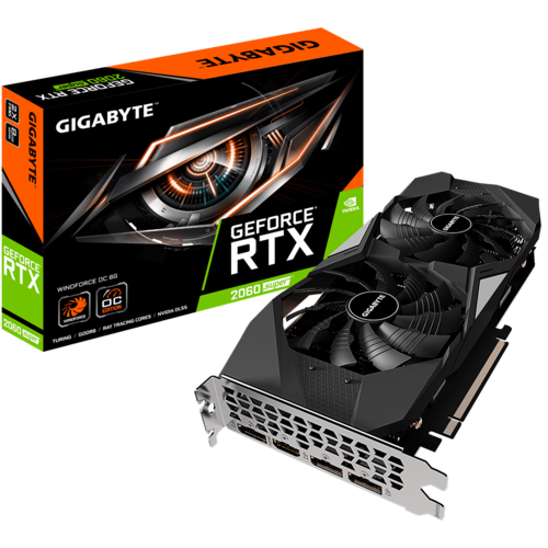 GeForce® RTX 2060 SUPER™ WINDFORCE OC 8G (rev. 2.0) - Graphics Card