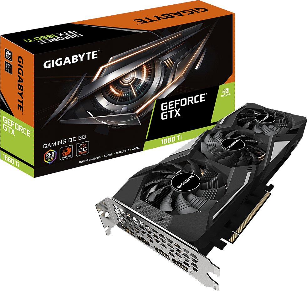 Graphics Card - GeForce® GTX 1660 Ti GAMING OC 6G
