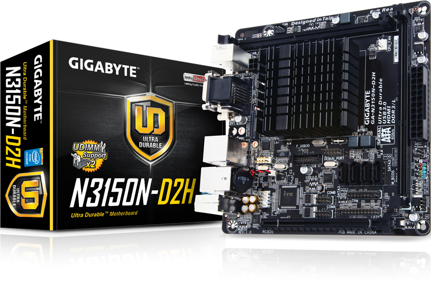 Motherboard - GA-N3150N-D2H