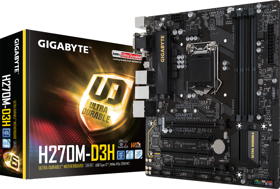 Motherboard - GA-H270M-D3H