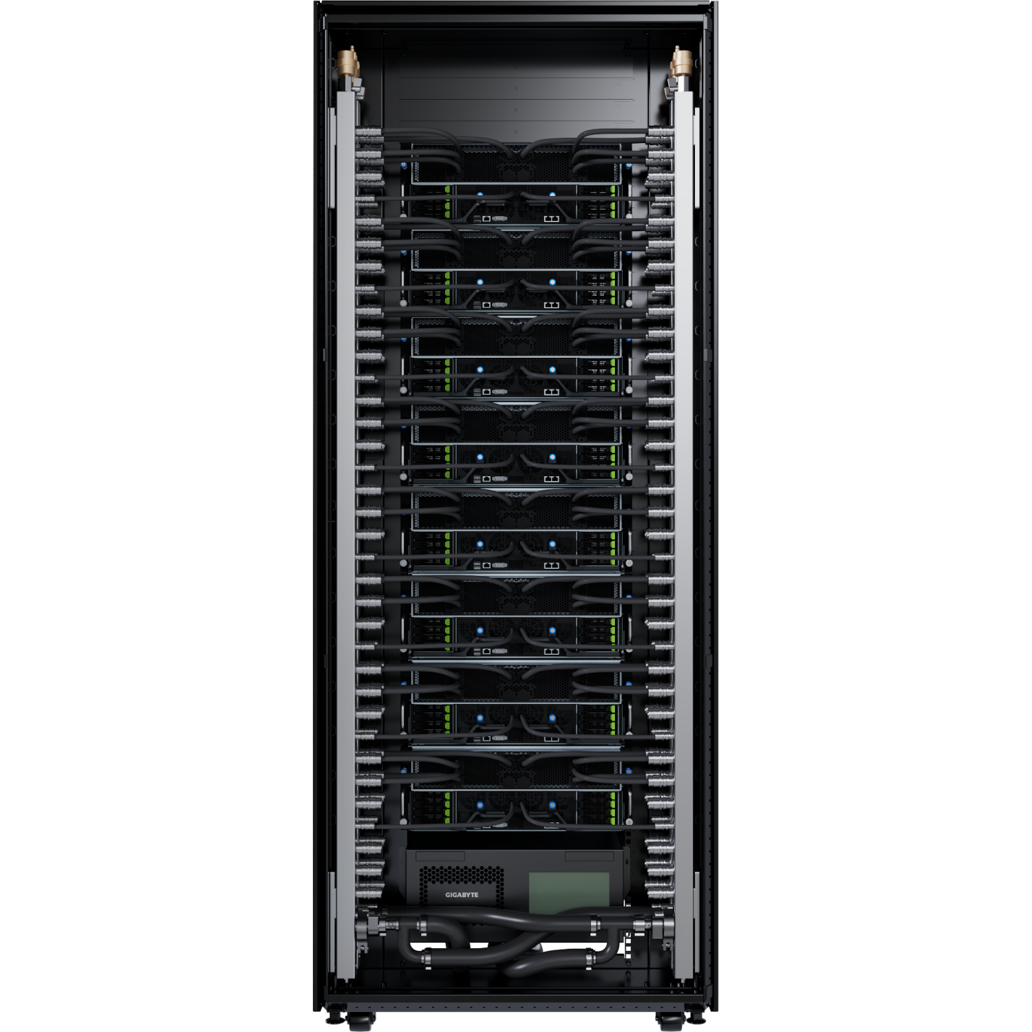 AMD Instinct MI355X GIGAPOD AI DLC Rack Scale Solution
