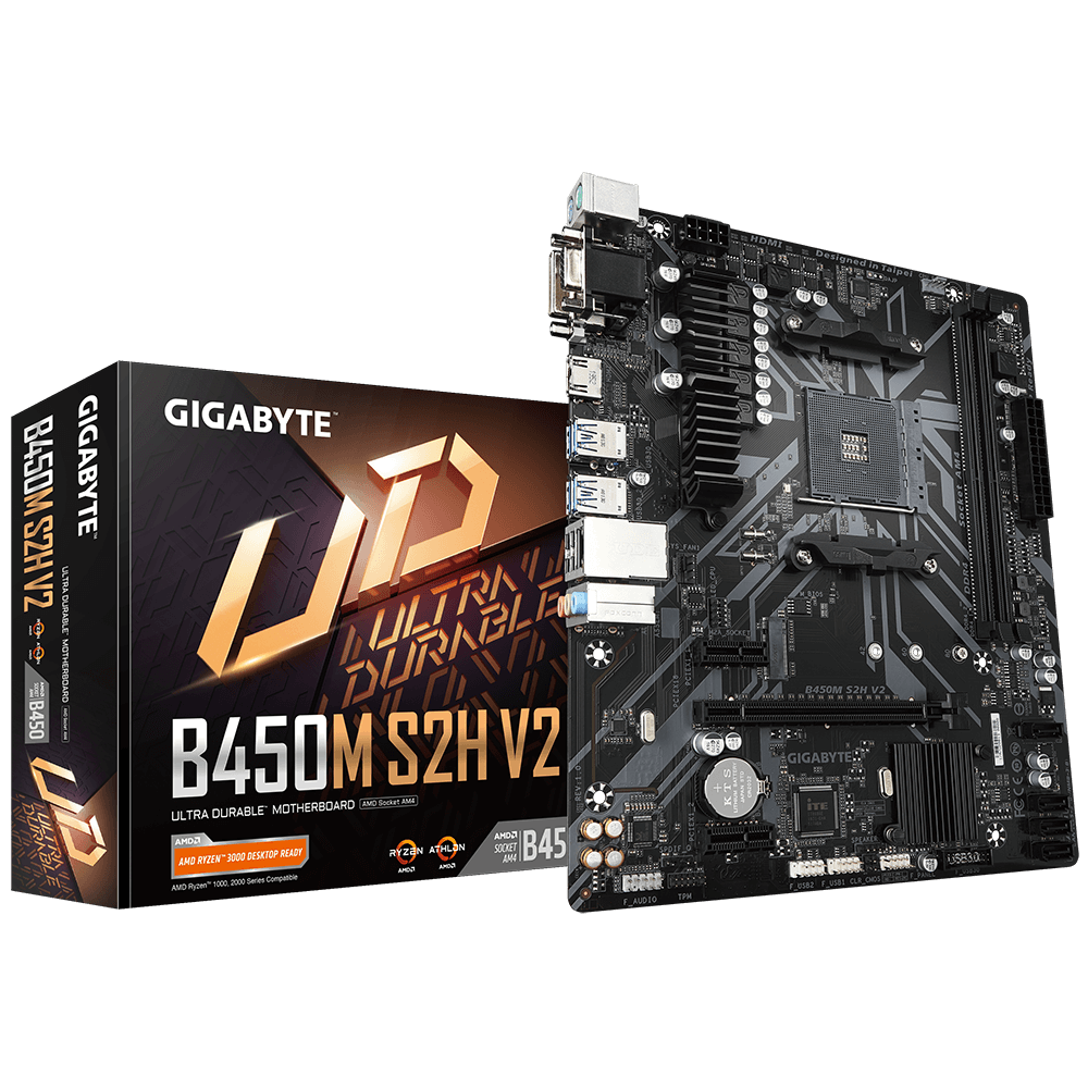 GIGABYTE B450M-S2H＋500W電源セット