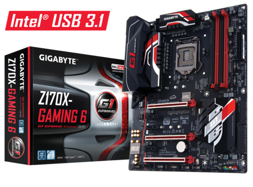 GA-Z170X-Gaming 6 ‏(rev. 1.1)‏