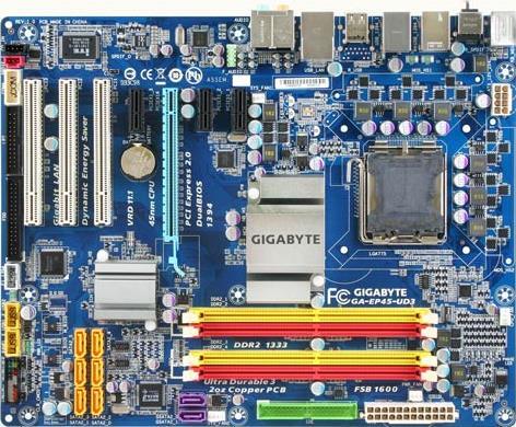 Moederbord - GA-EP45-UD3