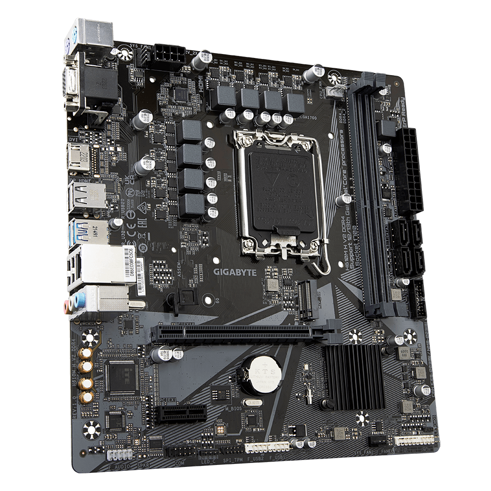 Gigabyte H610M H V2 DDR4 Micro-ATX - Carte mère Gigabyte