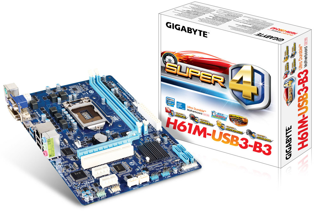 GIGABYTE GA-H61M-USB3-B3(REV. 2.0)マザーボード