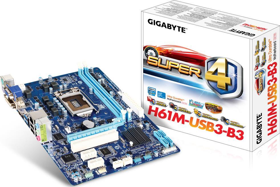 메인보드(M/B) - GA-H61M-USB3-B3