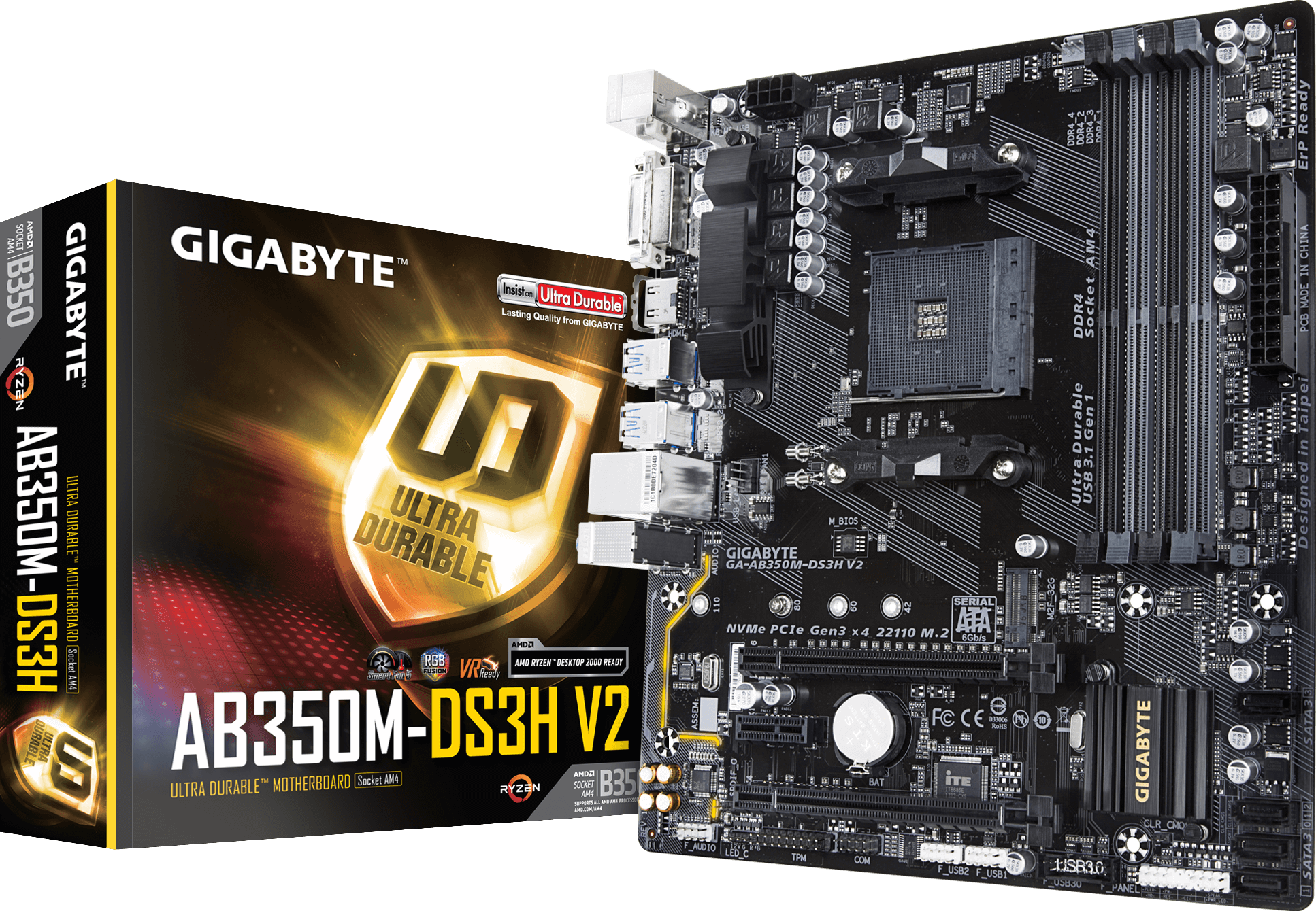 Motherboard - GA-AB350M-DS3H V2