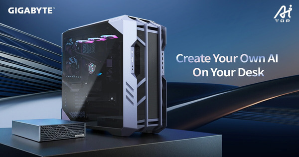 &nbsp;Мощная локальная экосистема&nbsp;ИИ на вашем рабочем столе: GIGABYTE представляет серию AI TOP на CES 2026