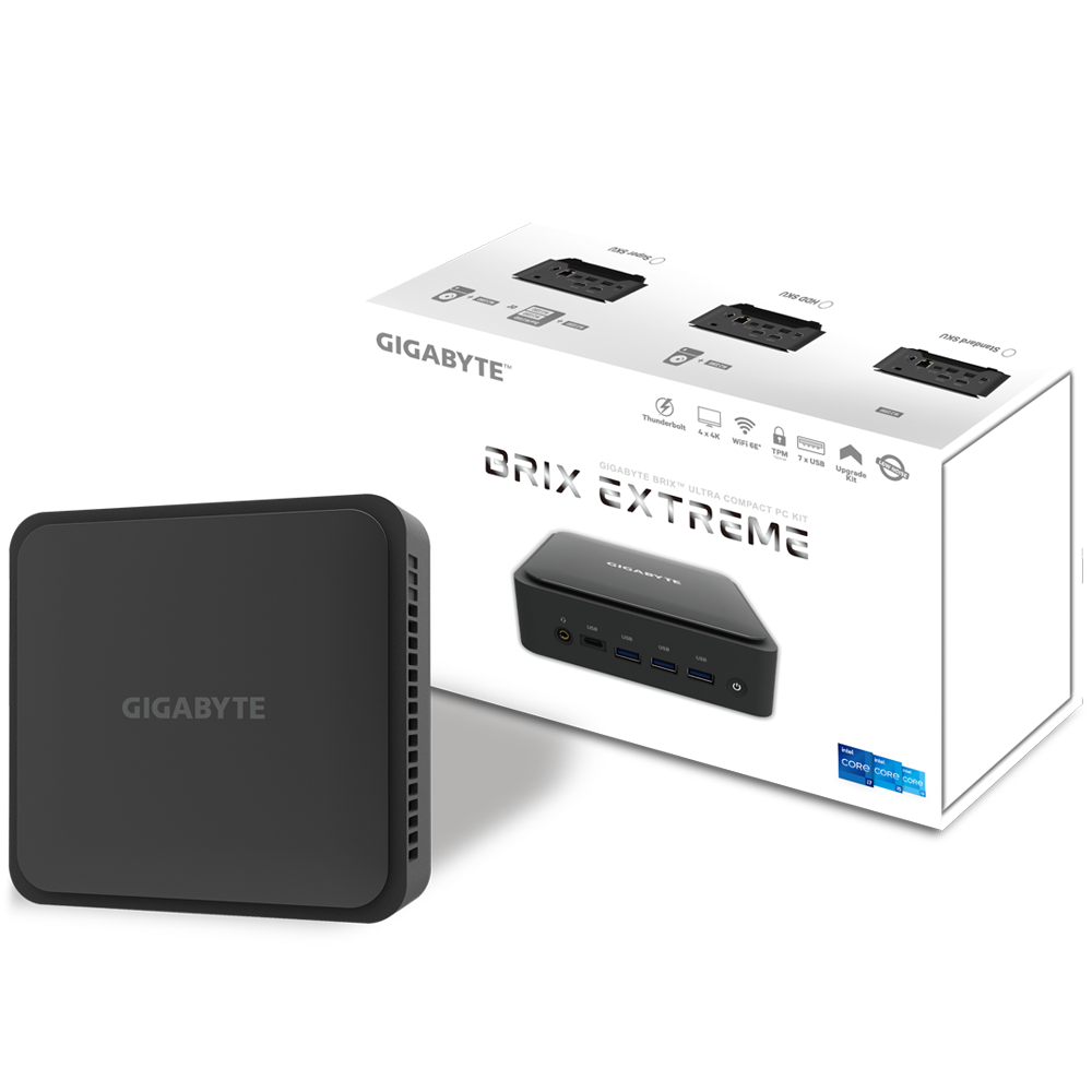 GB-BEi3H-1220 (rev. 1.0) Key Features | BRIX (Mini-PC