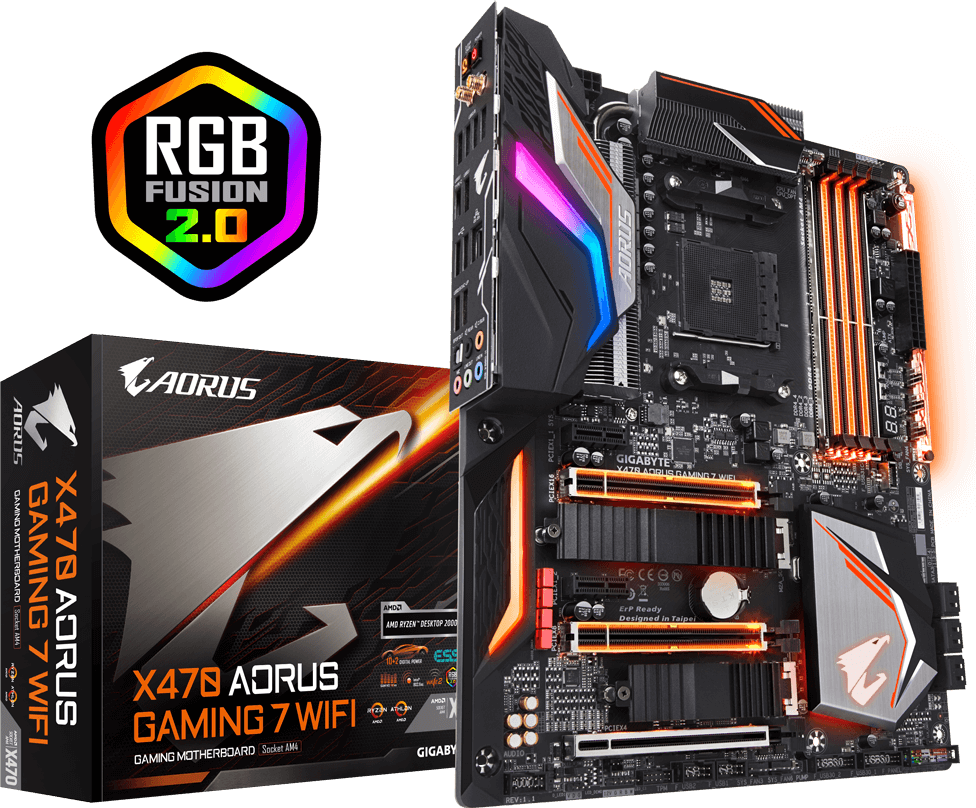 Moederbord - X470 AORUS GAMING 7 WIFI