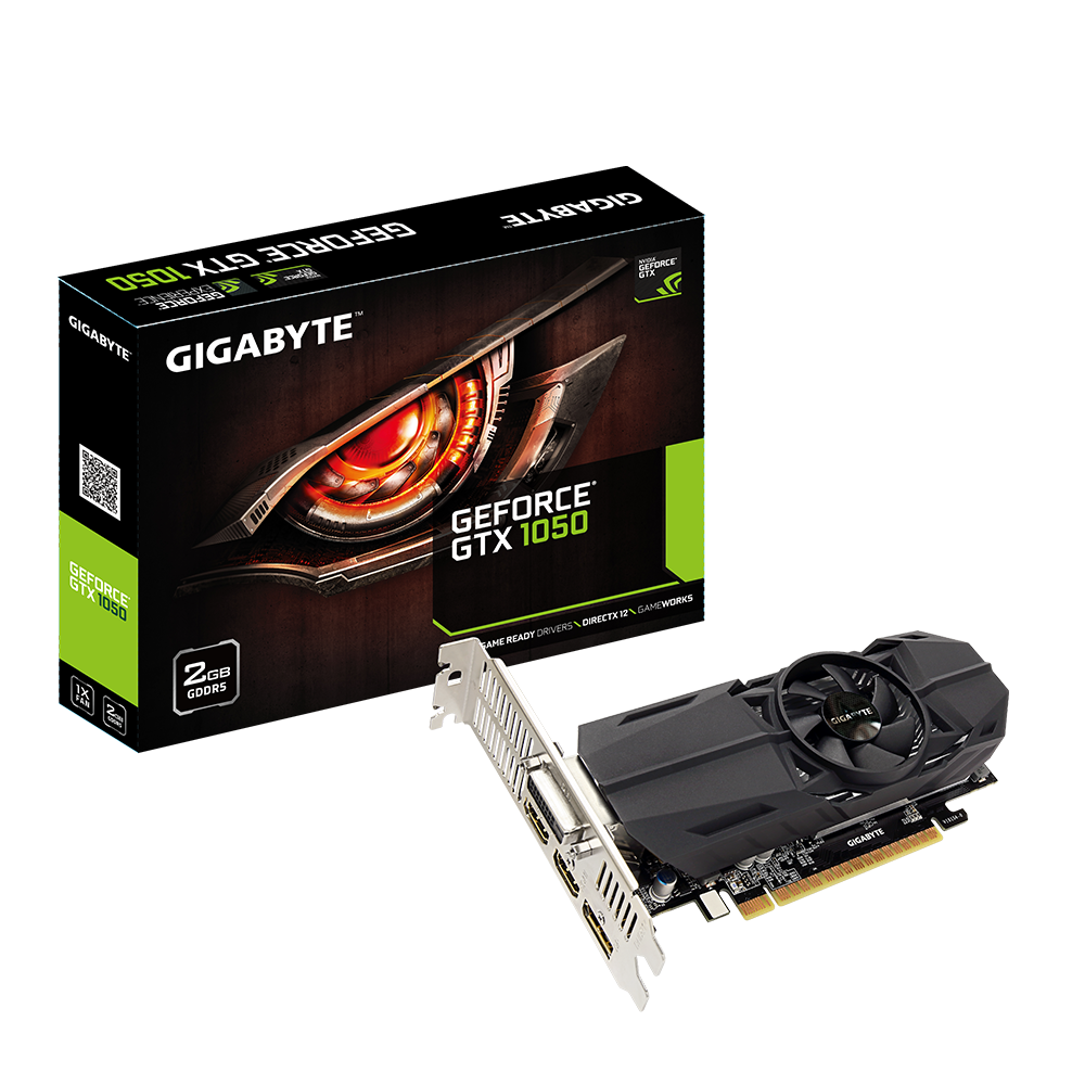 GeForce GTX 1050 Low Profile 2G Key Features Graphics Card