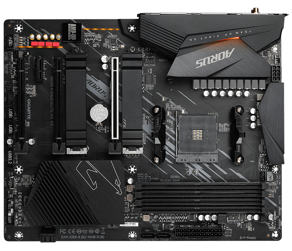 B550 AORUS ELITE AX V2 (rev. 1.0) Caractéristiques