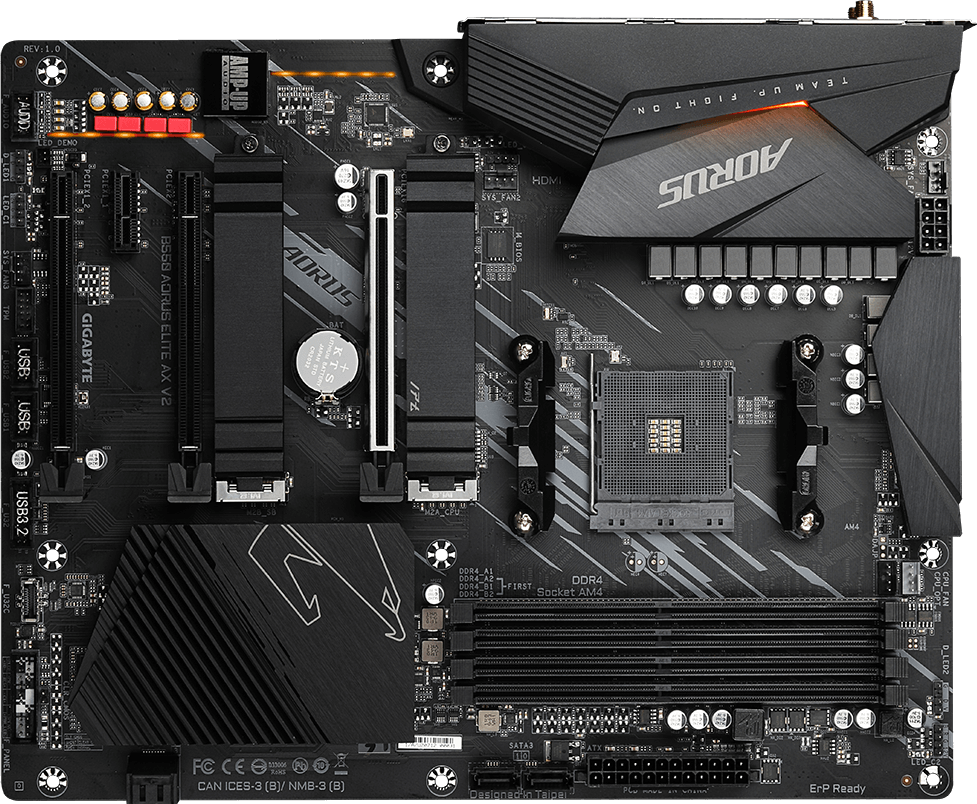 Tarjetas Madre - B550 AORUS ELITE AX V2