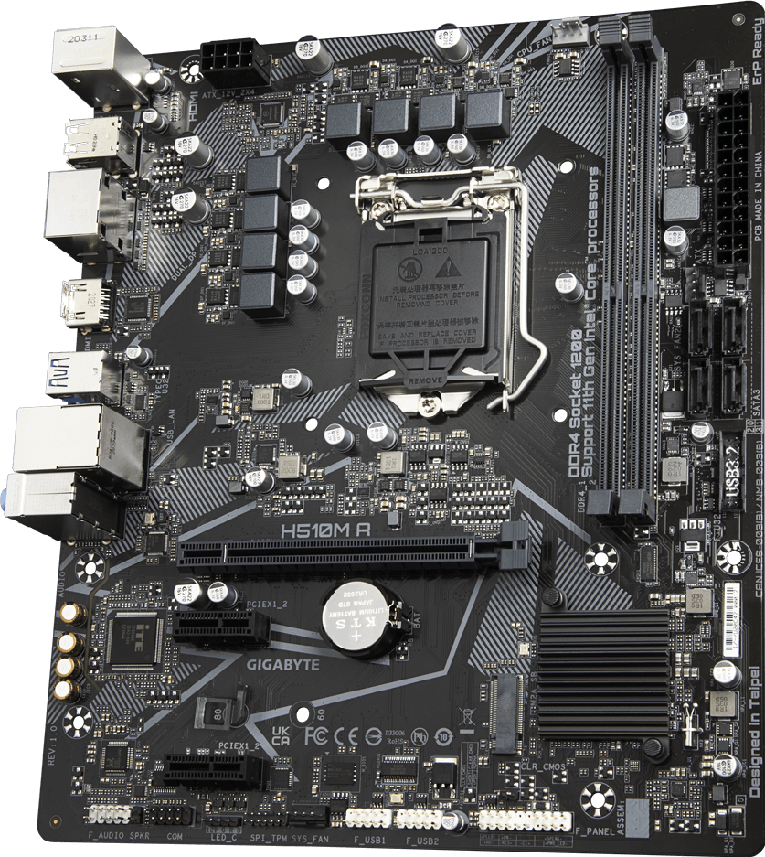 マザーボード i3-10105F + H510M-A H510M A (Rev. 1.0) マザーボード - GIGABYTE Japan