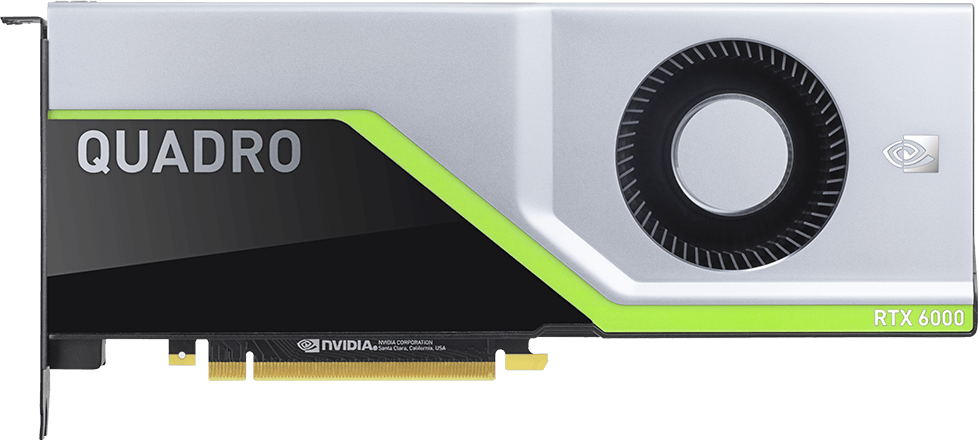 Professional Graphics Card - NVIDIA QUADRO RTX 6000