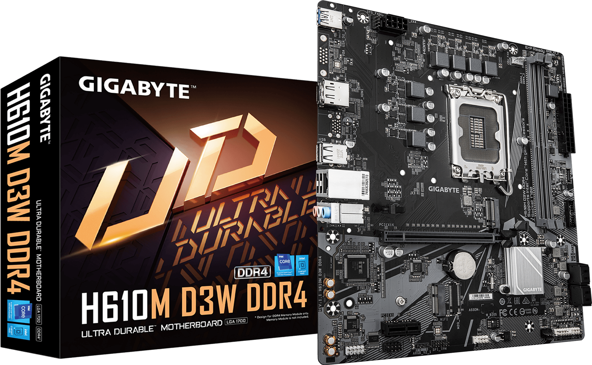 اللوحة الرئيسية - H610M D3W DDR4