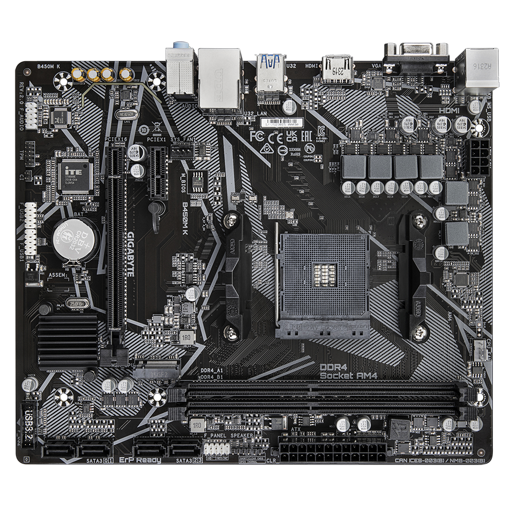 B450M K AORUS GIGABYTE Global