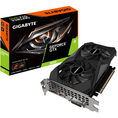 GeForce® GTX 1650 D6 WINDFORCE OC 4G
