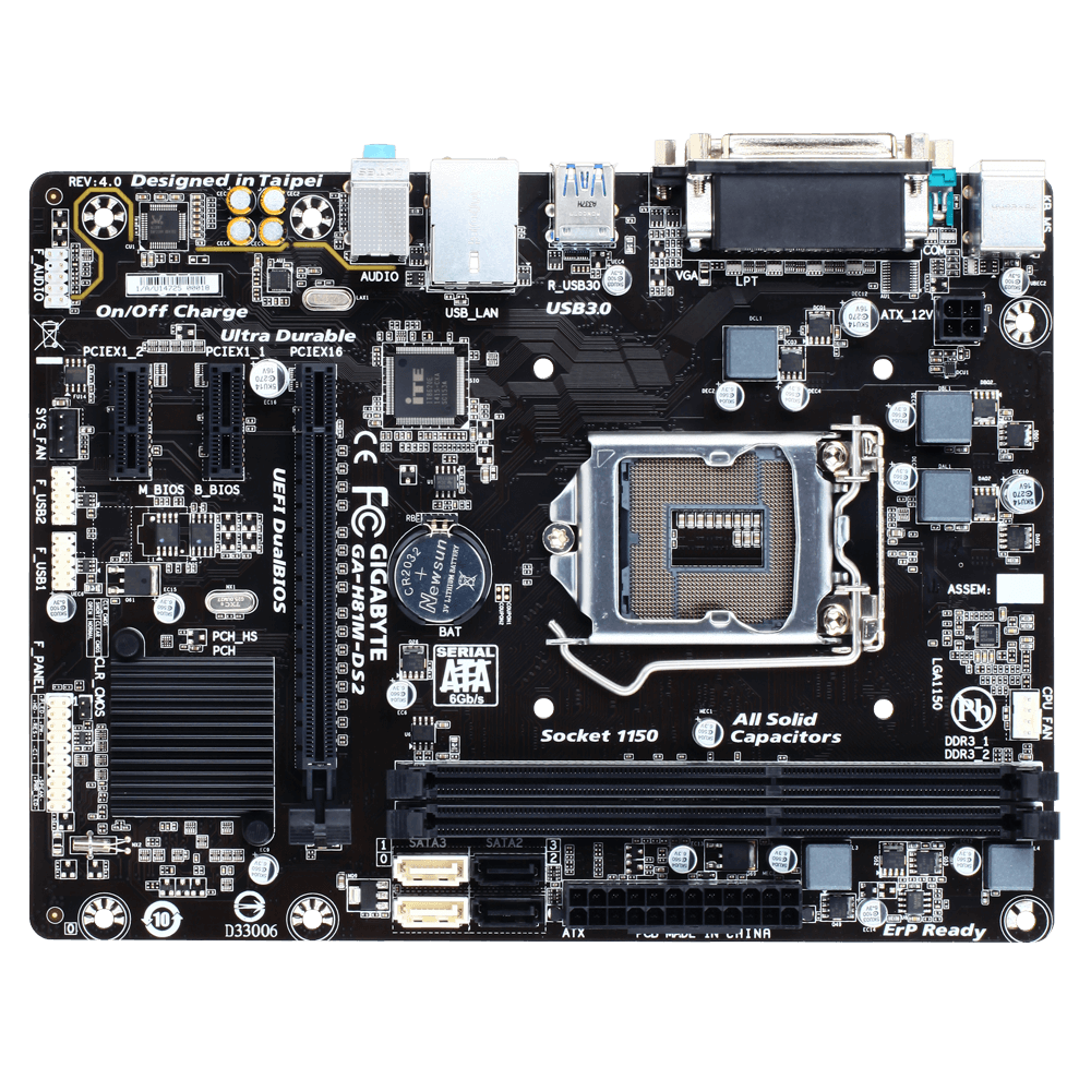 GAH81MDS2 (rev. 4.0) Gallery Motherboard GIGABYTE Global