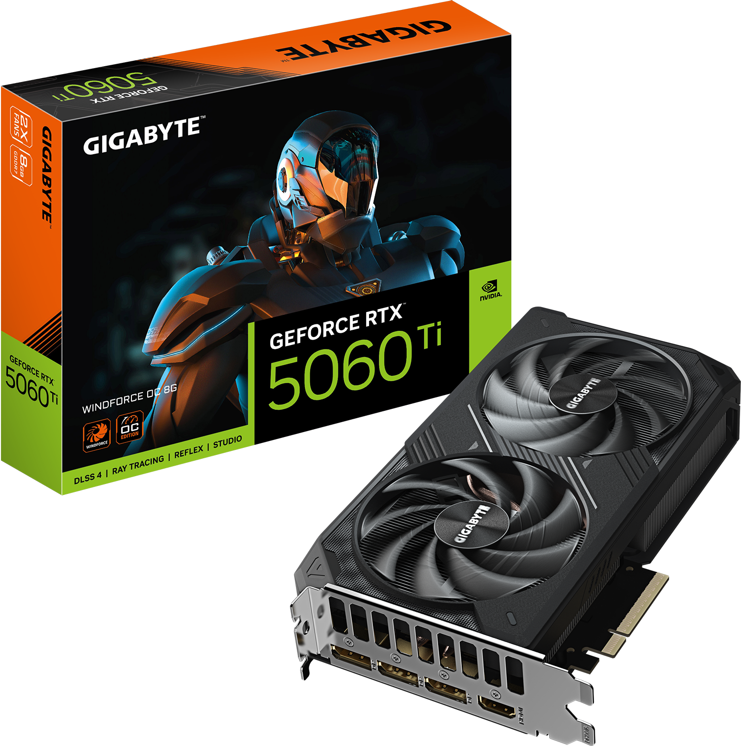 GeForce RTX™ 5060 Ti WINDFORCE OC 8G - GIGABYTE Japan