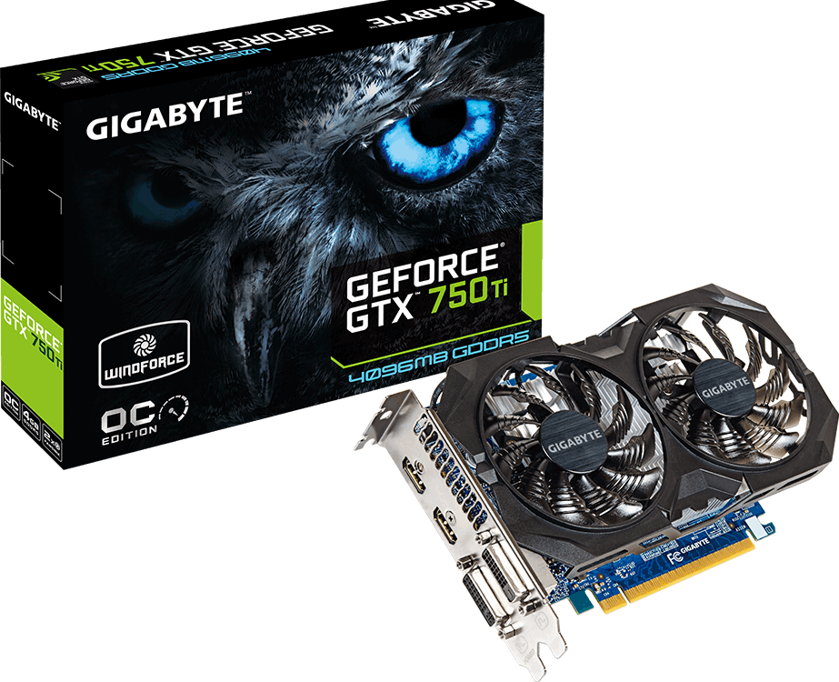 Graphics Card - GV-N75TWF2OC-4GI