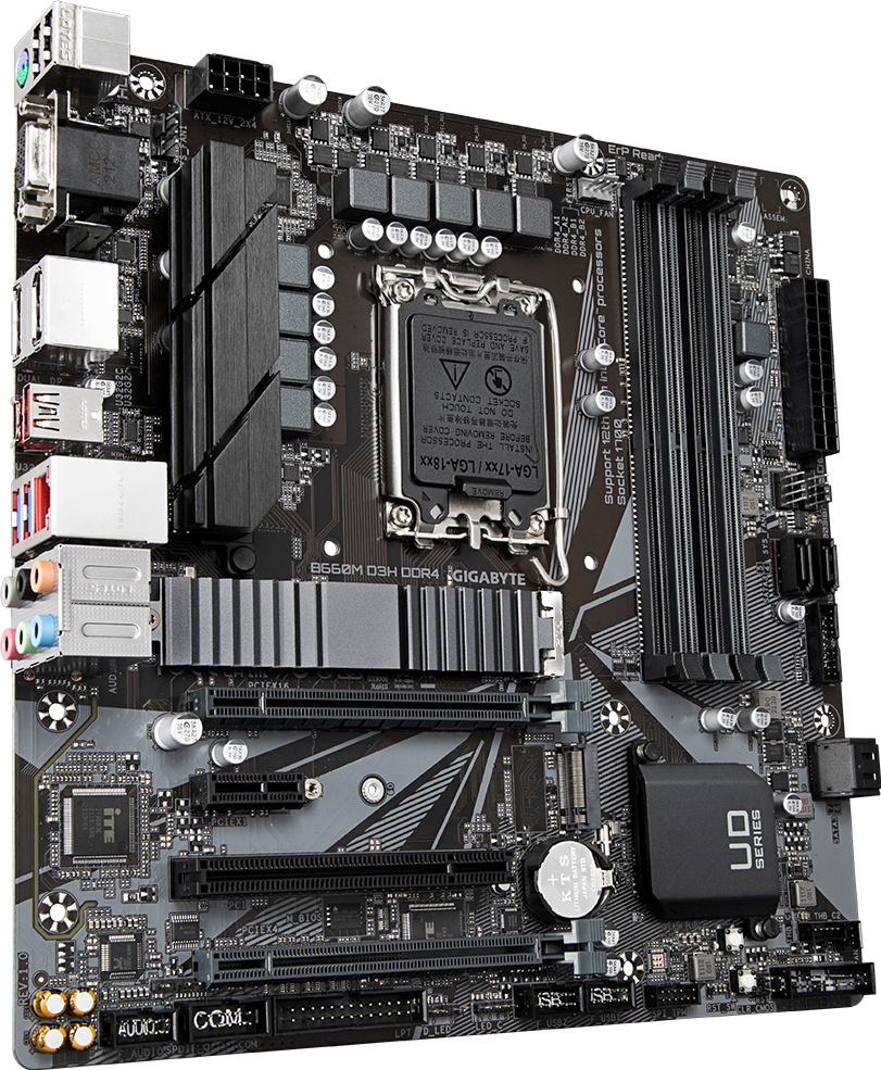 B660M D3H DDR4 (Rev. 1.0) - GIGABYTE Japan