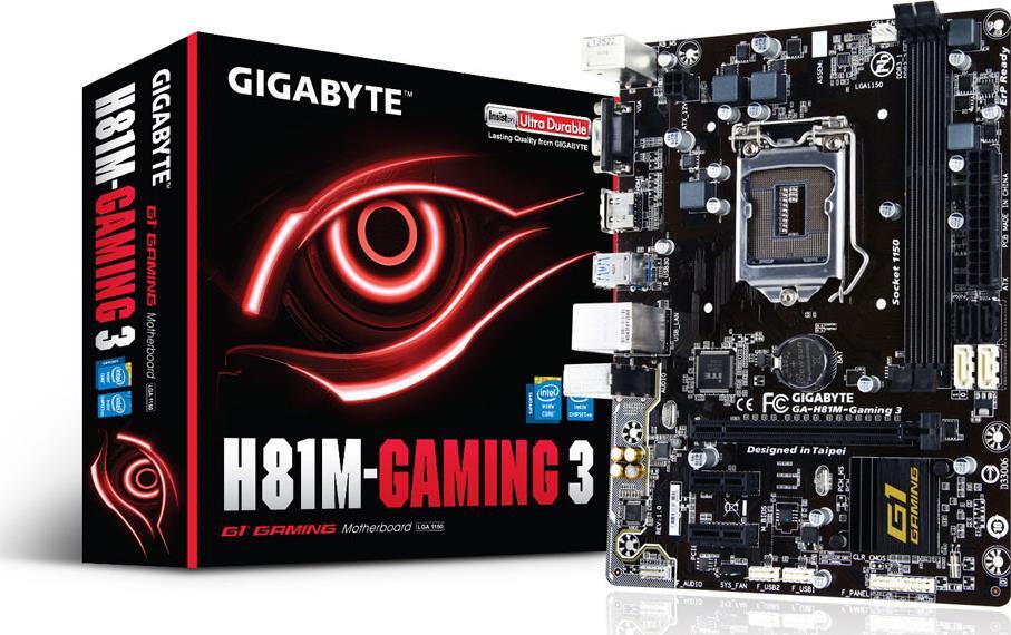 Motherboard - GA-H81M-Gaming 3