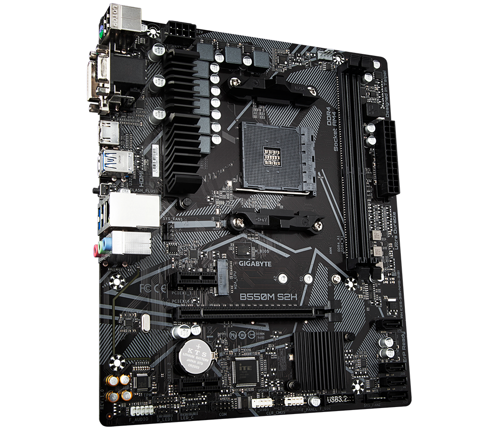 GIGABYTE　B550M S2H　AM4 B550M S2H｜AORUS - GIGABYTE Kazakhstan