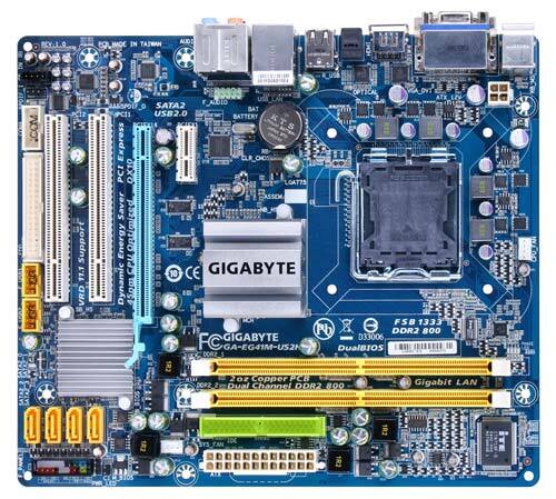 GA-EG41M-US2H (rev. 1.0) - Motherboard