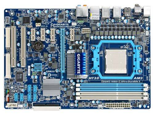 GA-MA770T-UD3P (rev. 1.1) - Mainboards