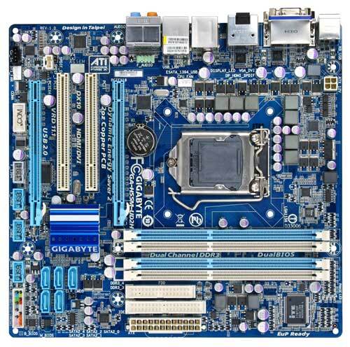 GA-H55M-UD2H (rev. 1.0) - Motherboard