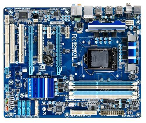 GA-P55-USB3 (rev. 1.0) - Motherboard