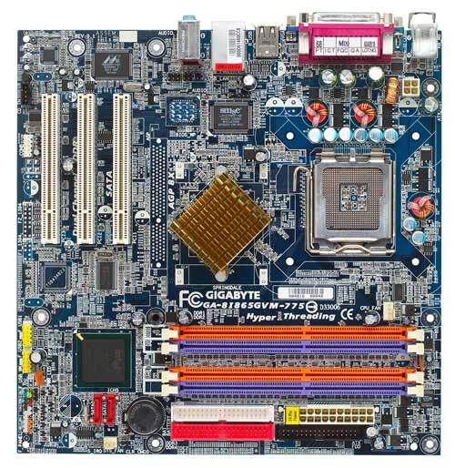 GA-8I865GVM-775 (rev. 1.x) - Motherboard