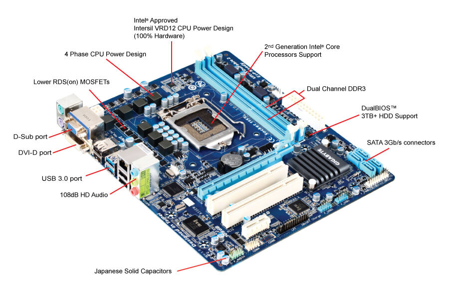 GA-H61M-USB3-B3 (rev. 1.0) Gallery | Motherboard - GIGABYTE Global