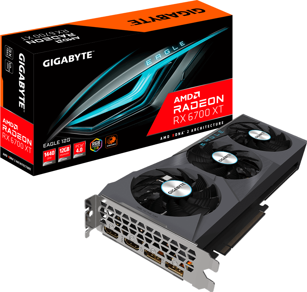 Radeon™ RX 6700 XT EAGLE 12G - GIGABYTE Japan