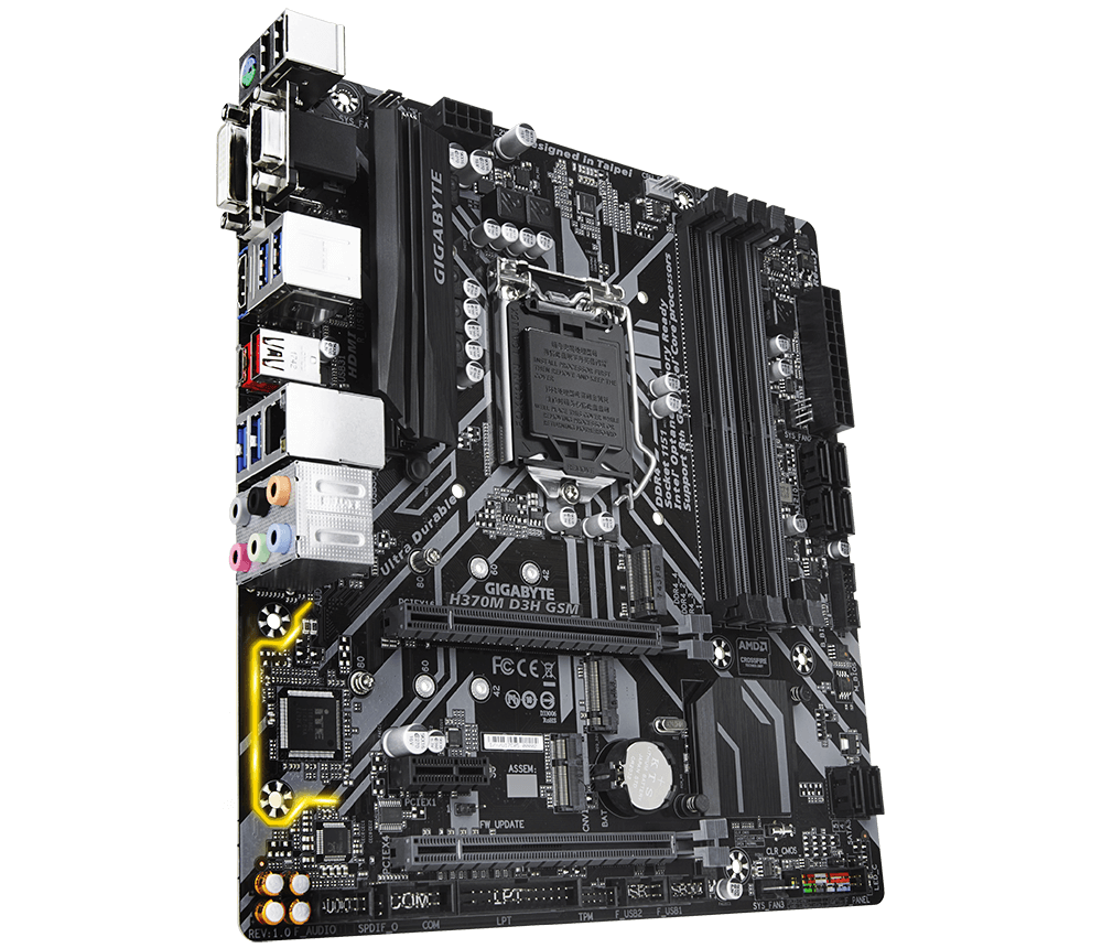 GIGABYTE H370M D3H マザーボード H370M D3H (rev. 1.0) Key Features | Motherboard - GIGABYTE